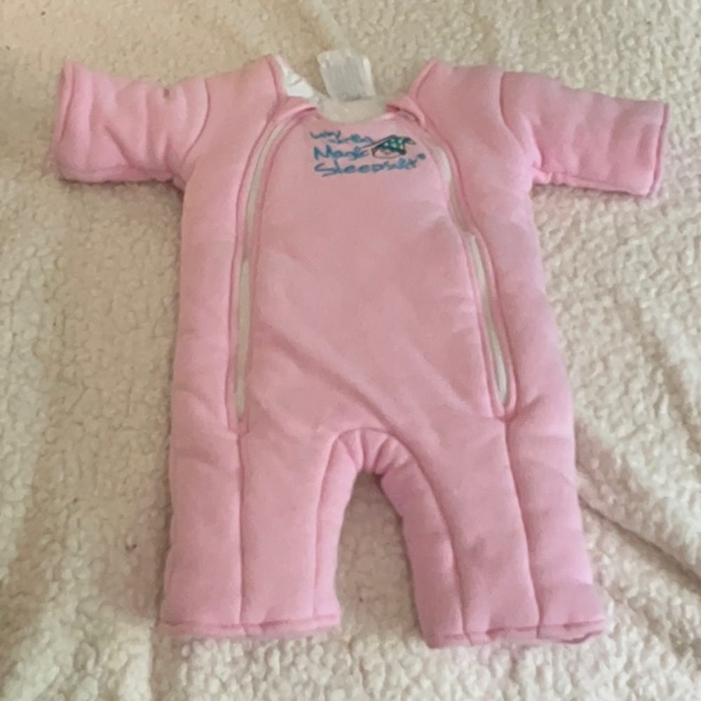 Pink Cozy Footies One Piece with Full Leg Coverage